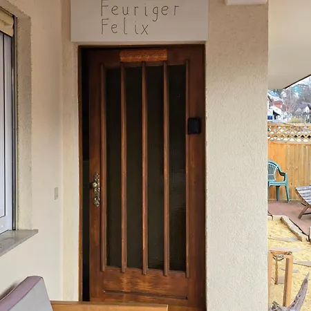 Feuriger Felix Mit Sauna, Kamin Und Garten In Ruhiger Waldrandlage Apartmán